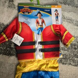 Nickelodeon Santiago of the seas infant and toddler 4t. New costume